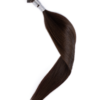 dark brown k-tip extensions