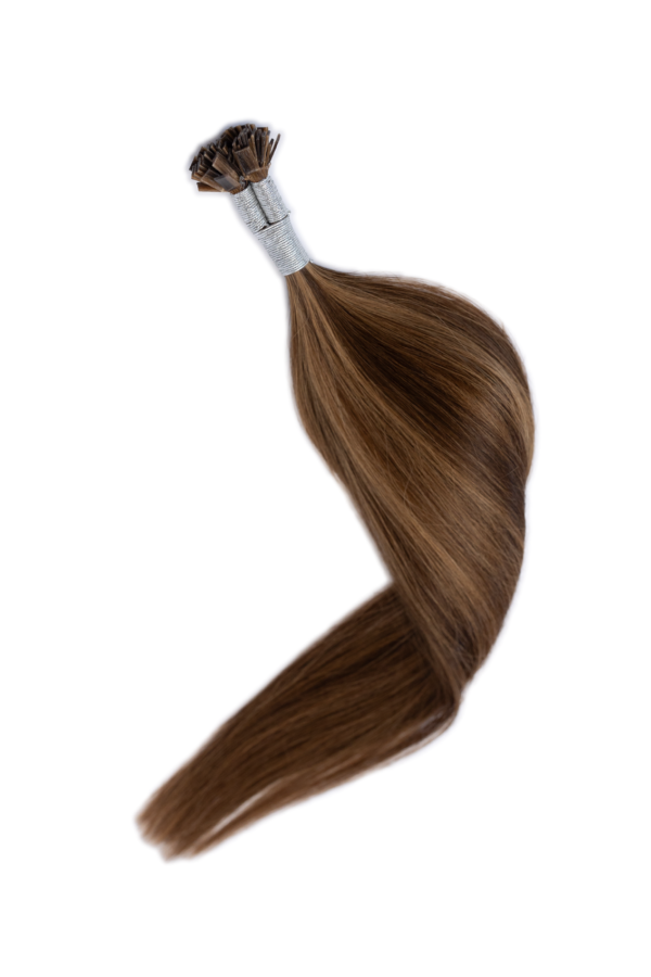 hazelnut brown k-tip extensions